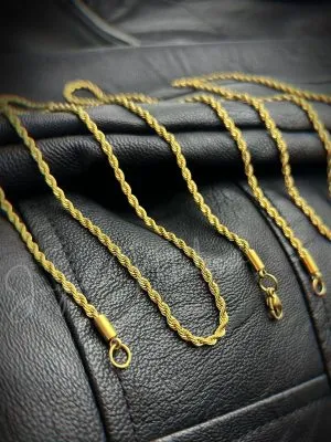 Cadena Tourbillon Gold Loguedas (1) cadenitas color dorado oro tourbillon torneadas