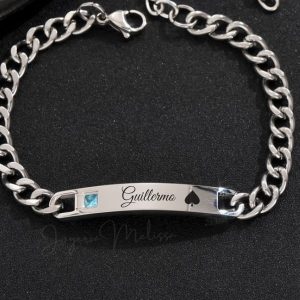 pulseritas y manillas con grabado de nombre frases fechas y más montevideo